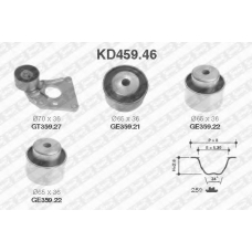 KD459.46 SNR Комплект ремня грм