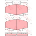GDB1154 TRW Комплект тормозных колодок, дисковый тормоз