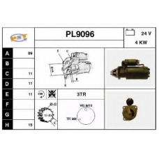 PL9096 SNRA Стартер