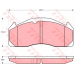 GDB5085 TRW Комплект тормозных колодок, дисковый тормоз