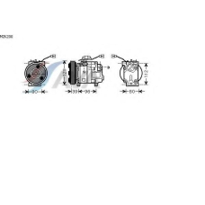 MZK200 AVA Компрессор, кондиционер