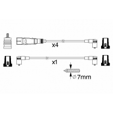 0 986 356 357 BOSCH Комплект проводов зажигания