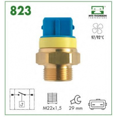 823 MTE-THOMSON Термовыключатель, вентилятор радиатора