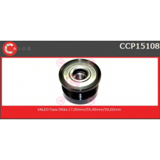 CCP15108 CASCO Ременный шкив, генератор