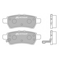 LVXL1223 MOTAQUIP Комплект тормозных колодок, дисковый тормоз