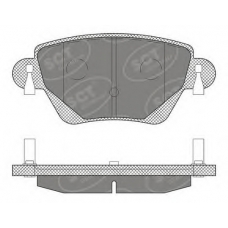 SP 605 PR SCT Комплект тормозных колодок, дисковый тормоз