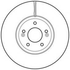 562778JC JURID Тормозной диск