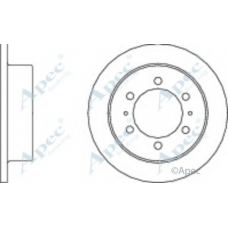 DSK2070 APEC Тормозной диск