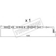 SU.283 TRUSTING Сигнализатор, износ тормозных колодок