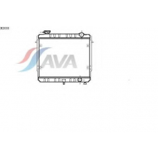 JE2033 AVA Радиатор, охлаждение двигателя