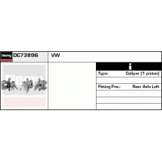 DC73896 DELCO REMY Тормозной суппорт