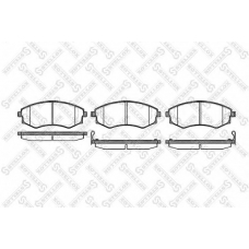 329 012B-SX STELLOX Комплект тормозных колодок, дисковый тормоз