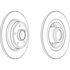 DDF1364-1 FERODO Тормозной диск