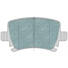 SP 321 SCT Комплект тормозных колодок, дисковый тормоз