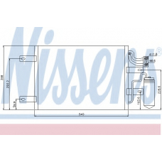 94882 NISSENS Конденсатор, кондиционер