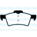 BP-6563 KAVO PARTS Комплект тормозных колодок, дисковый тормоз