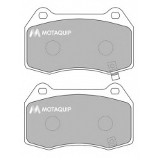 LVXL1219 MOTAQUIP Комплект тормозных колодок, дисковый тормоз