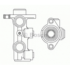 F 026 003 351 BOSCH Главный тормозной цилиндр