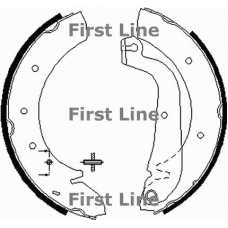 FBS046 FIRST LINE Комплект тормозных колодок