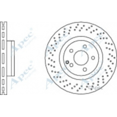 DSK2877 APEC Тормозной диск