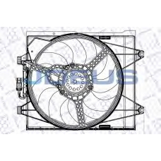 EV878310 JDEUS Вентилятор, охлаждение двигателя