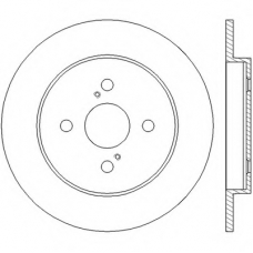 562451BC BENDIX Тормозной диск