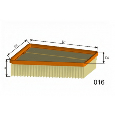 P468 MISFAT Воздушный фильтр