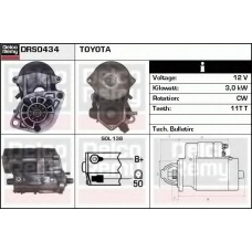 DRS0434 DELCO REMY Стартер