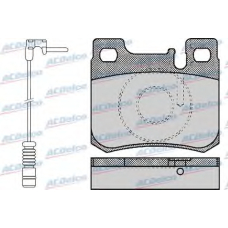 AC058485AD AC Delco Комплект тормозных колодок, дисковый тормоз