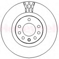 562303B BENDIX Тормозной диск