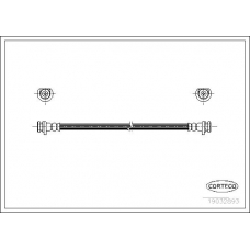 19032893 CORTECO Тормозной шланг