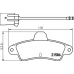 MDK0164 MINTEX Комплект тормозов, дисковый тормозной механизм