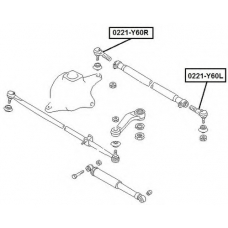 0221-Y60R ASVA Наконечник поперечной рулевой тяги