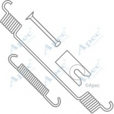 KIT974 APEC Комплектующие, тормозная колодка