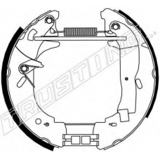 6338 TRUSTING Комплект тормозных колодок