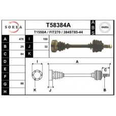 T58384A EAI Приводной вал