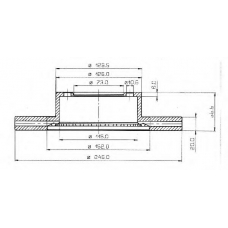 BDC3610 QUINTON HAZELL Тормозной диск