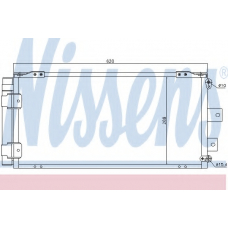 940421 NISSENS Конденсатор, кондиционер