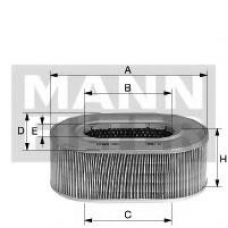 C 3842 MANN-FILTER Воздушный фильтр