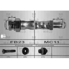 8560 Malo Тормозной шланг