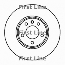 FBD446 FIRST LINE Тормозной диск