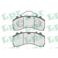 05P1777 LPR Комплект тормозных колодок, дисковый тормоз