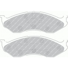 FDB929 FERODO Комплект тормозных колодок, дисковый тормоз