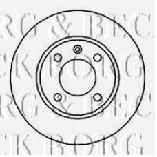 BBD4180 BORG & BECK Тормозной диск