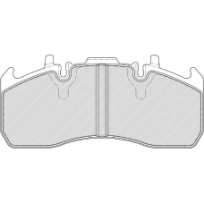 FCV1856B FERODO Комплект тормозных колодок, дисковый тормоз
