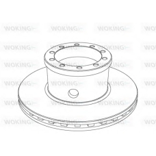 NSA1019.20 WOKING Тормозной диск