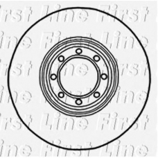 FBD1796 FIRST LINE Тормозной диск
