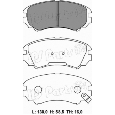 IBD-1H10 IPS Parts Комплект тормозных колодок, дисковый тормоз