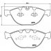 P 06 047 BREMBO Комплект тормозных колодок, дисковый тормоз