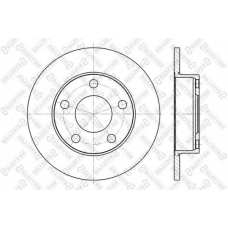 6020-4747-SX STELLOX Тормозной диск